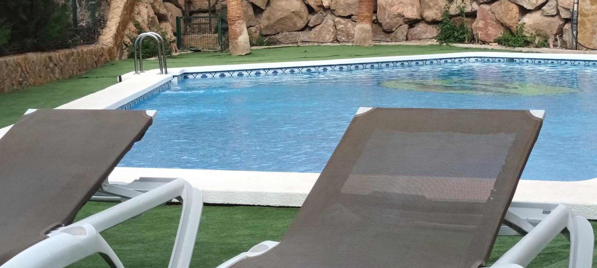 Apartamento Tranquilo Cerca De Buena Piscina Y Con Buen Aire Acondicionado Águilas Exterior foto